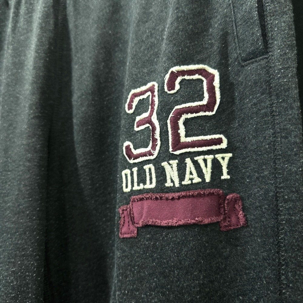 Vintage Old Navy Varsity 32‎ Gray Sweatpants Size Small Y2K Retro